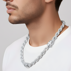 Iced out Rope Chain