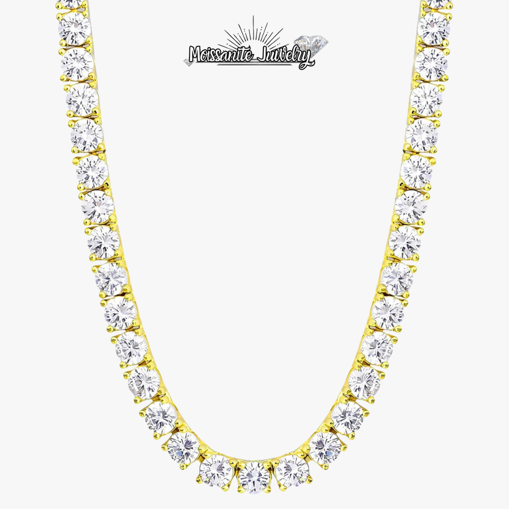 Diamond Drip Chain - Yellow Gold