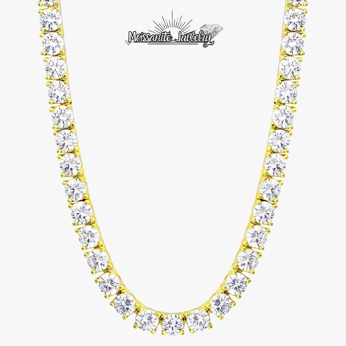 Diamond Drip Chain - Yellow Gold